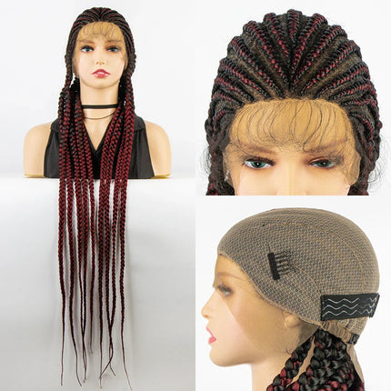KIMA Cornrow Box Braids Wig with Baby Hair | Full Lace & Lace Front Options