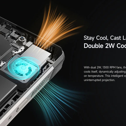 Ulefone Armor 34 Pro 5G AI Rugged Phone 25500mAh Up to 32GB+512GB Built-in Projector 120Hz 6.95" NFC Smartphone