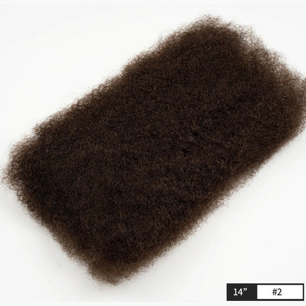 Afro Kinky Bulk Human Hair for Braiding & Dreadlocks | 100% Virgin Brazilian Remy (50g)