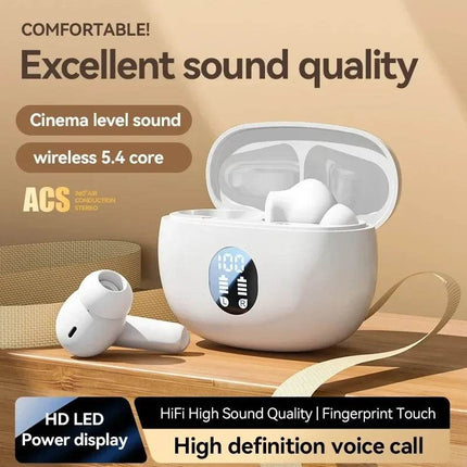 S510 TWS Wireless Headphones Earphone Bluetooth-compatible 5.4 Waterproof Headset with Mic Earbuds