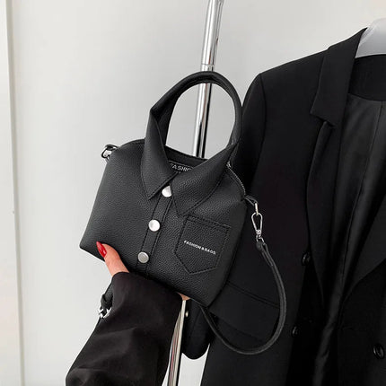 Square Compact Shoulder & Crossbody Bag | Unique Design High Quality Handbag for Women (Designer Style Bolso)