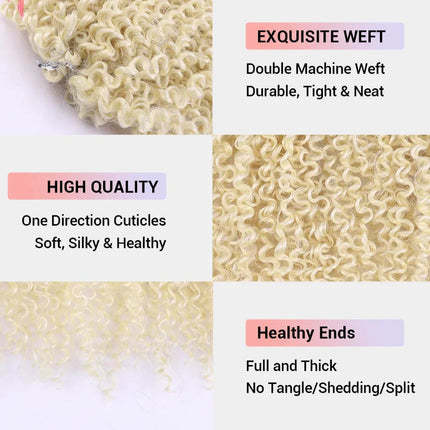 18" Magic Afro Kinky Curly Crochet Hair | Ombre Passion Twist Braids | 60 Strands/Pack | Heat Resistant
