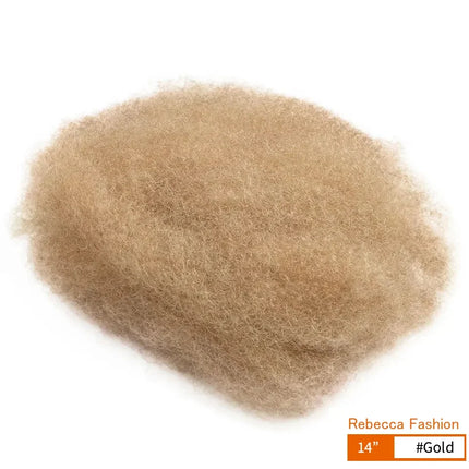 QVR Afro Kinky Curly Bulk Human Hair | No Attachment | Remy Hair | Natural Color | Dreadlock & Braiding Hair