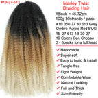 1B-27-613 color / 18 Inch (45.72 cm) / 1 Pack (30 Strands)