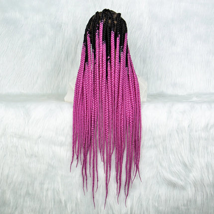 KIMA Colorful Braided Wig | Full Lace | Butterfly Locs & Dreadlocks Options