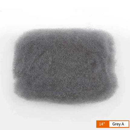 Brazilian Remy Afro Kinky Curly Bulk Hair | 50g/Pack | Dreadlock & Braid Extensions | Natural Look
