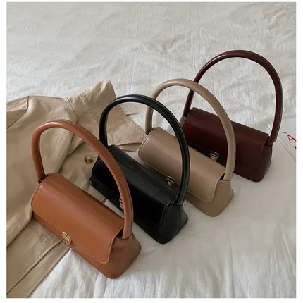 Luxury Brand Crossbody Bags for Women | Fashion Design Underarm & Woman Shoulder Bag (Female Handbag & Purses, Solid Color)