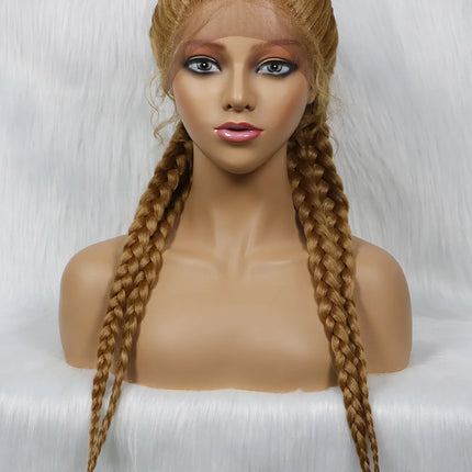 KIMA New Arrival 26" Braided Wig | Lace Front with Baby Hair
