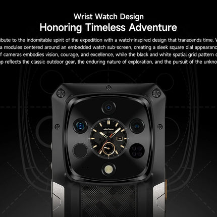 Ulefone Armor 28 Ultra 5G AI Thermal Imaging Rugged Phone Dimensity 9300+ 1TB ROM 32GB RAM Android Smartphone
