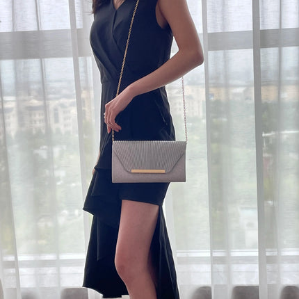 Fashion Elegant Clutch Bag | New Hot Selling Chain Dinner Bag & Bride Bridesmaid Lady Handbag (Factory Outlet)