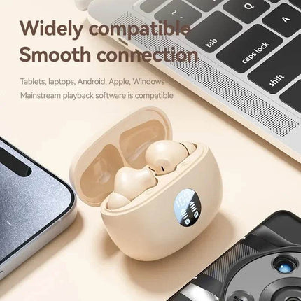 S510 TWS Wireless Headphones Earphone Bluetooth-compatible 5.4 Waterproof Headset with Mic Earbuds