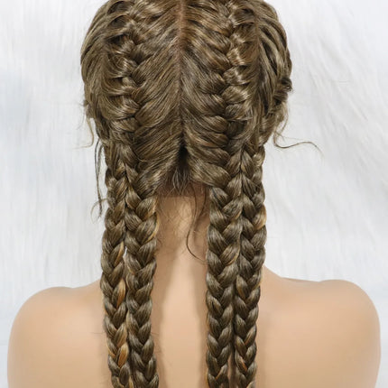 KIMA New Arrival 26" Braided Wig | Lace Front with Baby Hair