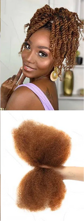 Choice Afro Kinky Bulk Human Hair | 100% Virgin Brazilian for Braids & Twists