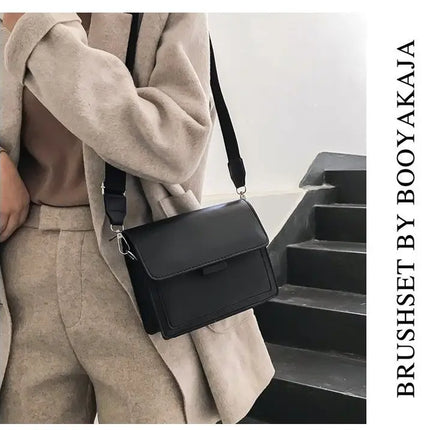 Fashion Brand Women's Small Crossbody Bag | Lightweight PU Leather Messenger Bag (Flap Handbag Purse, Summer Travel Bag for Female)