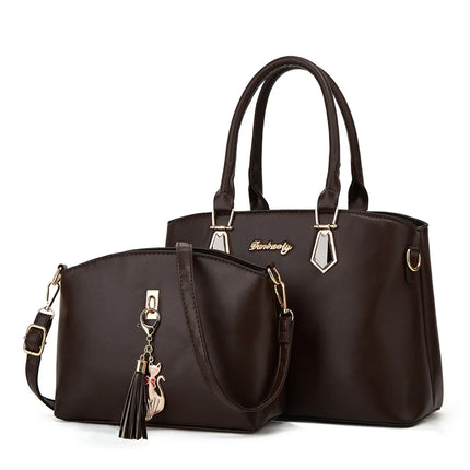 New Fashionable High-End Texture Women's Bag | European & American Style Single Shoulder & Crossbody Handbag (Portable Satchel)