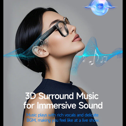 GUHUAVMI New 800W Camera AI Smart Glasses Color-Changing Translation Glasses Photo Video Recording Waterproof