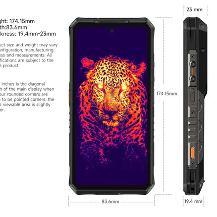 Ulefone Armor 28 Ultra 5G AI Thermal Imaging Rugged Phone Dimensity 9300+ 1TB ROM 32GB RAM Android Smartphone