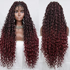 Burgundy / 36 Inches