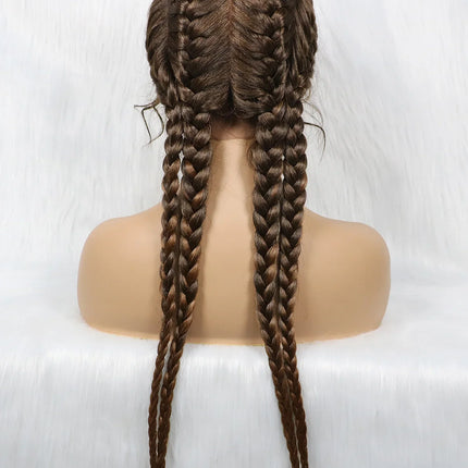 KIMA New Arrival 26" Braided Wig | Lace Front with Baby Hair