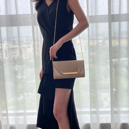 Fashion Elegant Clutch Bag | New Hot Selling Chain Dinner Bag & Bride Bridesmaid Lady Handbag (Factory Outlet)