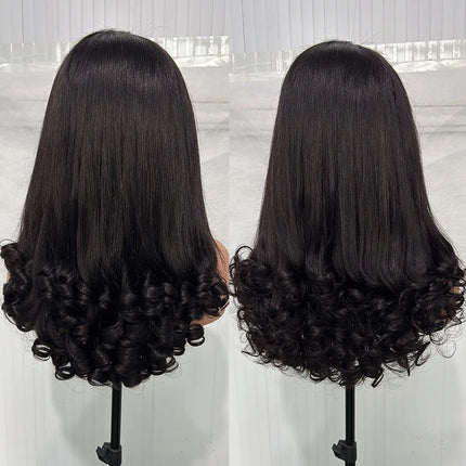 12A Double Drawn Spring Egg Curly Wig | 5x5 HD Lace | Glueless | Wear & Go | 250% Density | Brazilian Virgin Hair