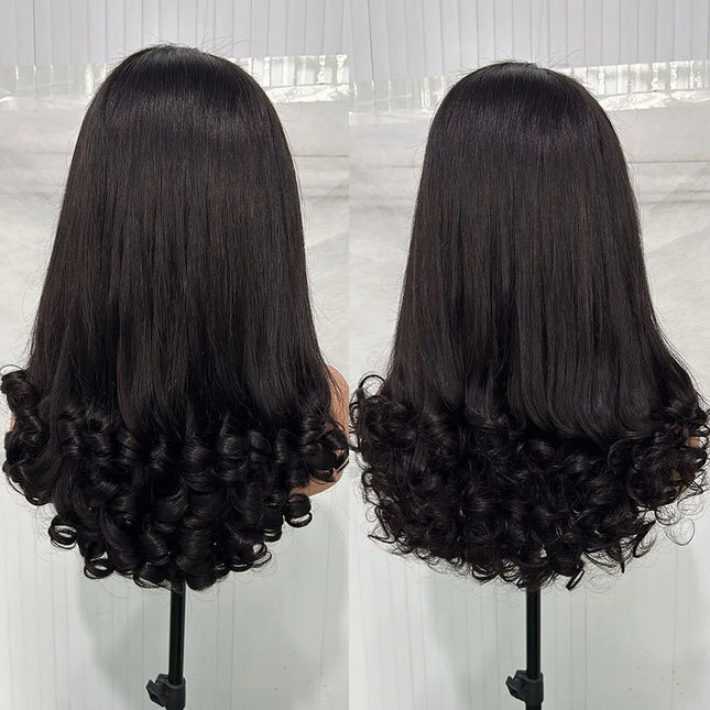 12A Double Drawn Spring Egg Curly Wig | 5x5 HD Lace | Glueless | Wear & Go | 250% Density | Brazilian Virgin Hair