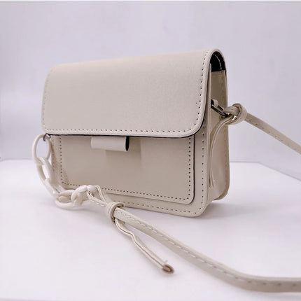 Fashion Brand Women's Small Crossbody Bag | Lightweight PU Leather Messenger Bag (Flap Handbag Purse, Summer Travel Bag for Female)
