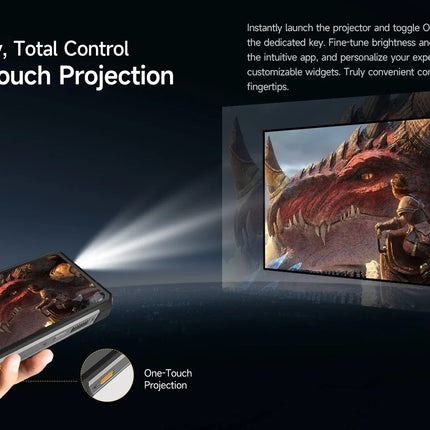 Ulefone Armor 34 Pro 5G AI Rugged Phone 25500mAh Up to 32GB+512GB Built-in Projector 120Hz 6.95" NFC Smartphone
