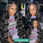 13x6 Lace Wig / 200% / 16 Inches