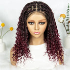 Burgundy / 16 Inches