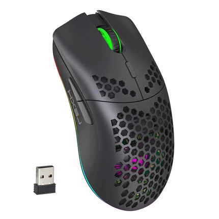 HXSJ T66 RGB 2.4G Wireless Gaming Mouse RGB