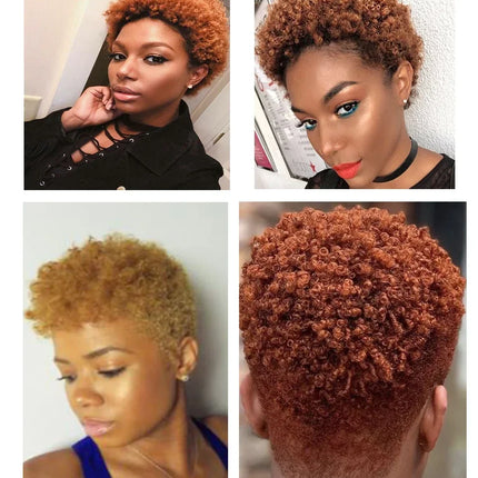 QVR Afro Kinky Curly Bulk Human Hair | No Attachment | Remy Hair | Natural Color | Dreadlock & Braiding Hair