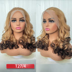 Light Golden Blonde and Dark Brown | T27/4 / 8 Inches