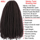 99j color / 18 Inch (45.72 cm) / 1 Pack (30 Strands)