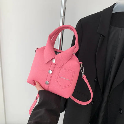 Square Compact Shoulder & Crossbody Bag | Unique Design High Quality Handbag for Women (Designer Style Bolso)