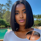 8 Inches / 4X1 T Part HD Lace
