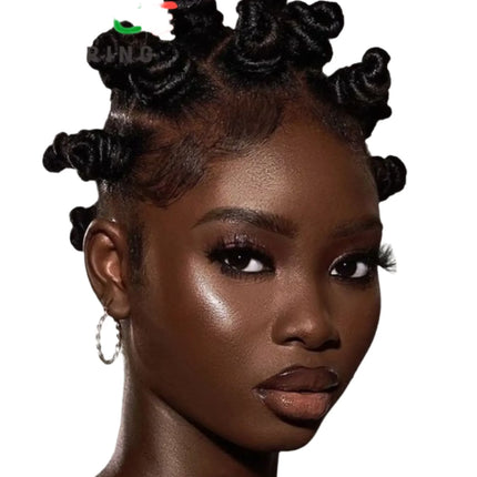 613 Blonde Handmade Bantu Knotless Braids Wig | Full Lace Frontal