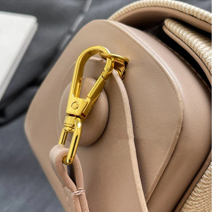 High-Grade Sense Women's Small Square Bags | Trendy Classic PU Leather Lady Commuter Shoulder Bag & Short Handle Handbags