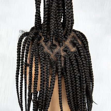 KIMA Short Butterfly Twisted Dreadlocks Wig | Full Lace