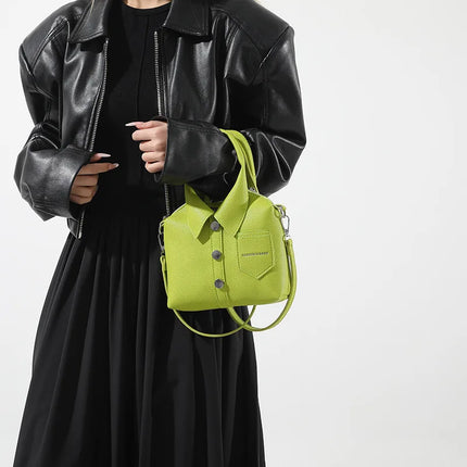 Square Compact Shoulder & Crossbody Bag | Unique Design High Quality Handbag for Women (Designer Style Bolso)