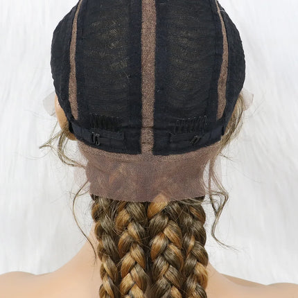 KIMA New Arrival 26" Braided Wig | Lace Front with Baby Hair