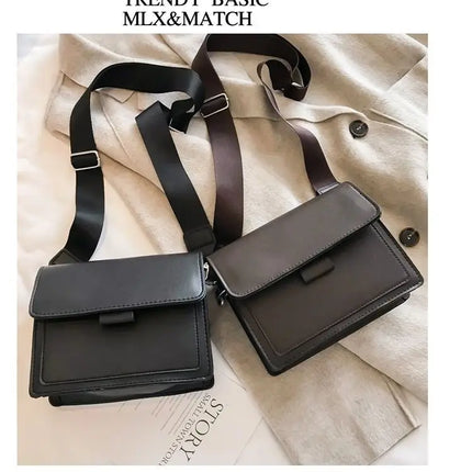 Fashion Brand Women's Small Crossbody Bag | Lightweight PU Leather Messenger Bag (Flap Handbag Purse, Summer Travel Bag for Female)