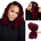 Burgundy / 10 Inches