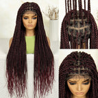 Burgundy / 40 Inches