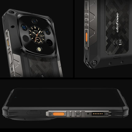 Ulefone Armor 28 Ultra 5G AI Thermal Imaging Rugged Phone Dimensity 9300+ 1TB ROM 32GB RAM Android Smartphone
