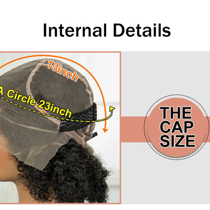 Short Afro Kinky Curly Cornrow Braids Wig | HD Full Lace | Baby Hair