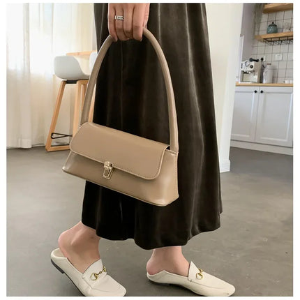 Luxury Brand Crossbody Bags for Women | Fashion Design Underarm & Woman Shoulder Bag (Female Handbag & Purses, Solid Color)
