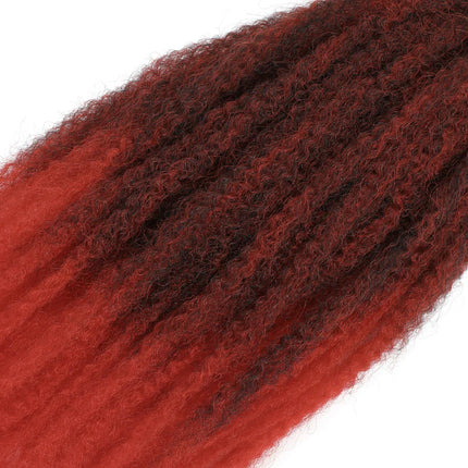 18" Marley Twist Braiding Hair | Crochet Braids | Afro Twist Kinky Hair Extensions | Ombre Colors | 30 Strands/Pack