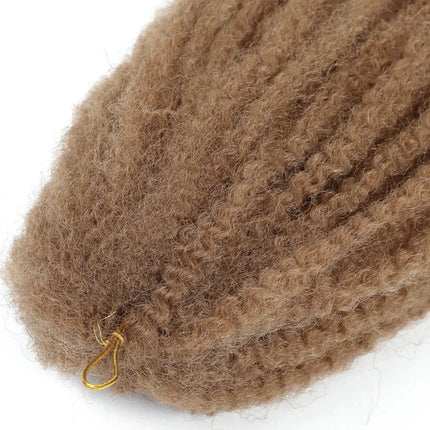 18" Marley Twist Braiding Hair | Crochet Braids | Afro Twist Kinky Hair Extensions | Ombre Colors | 30 Strands/Pack