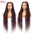 Burgundy / 36 Inches